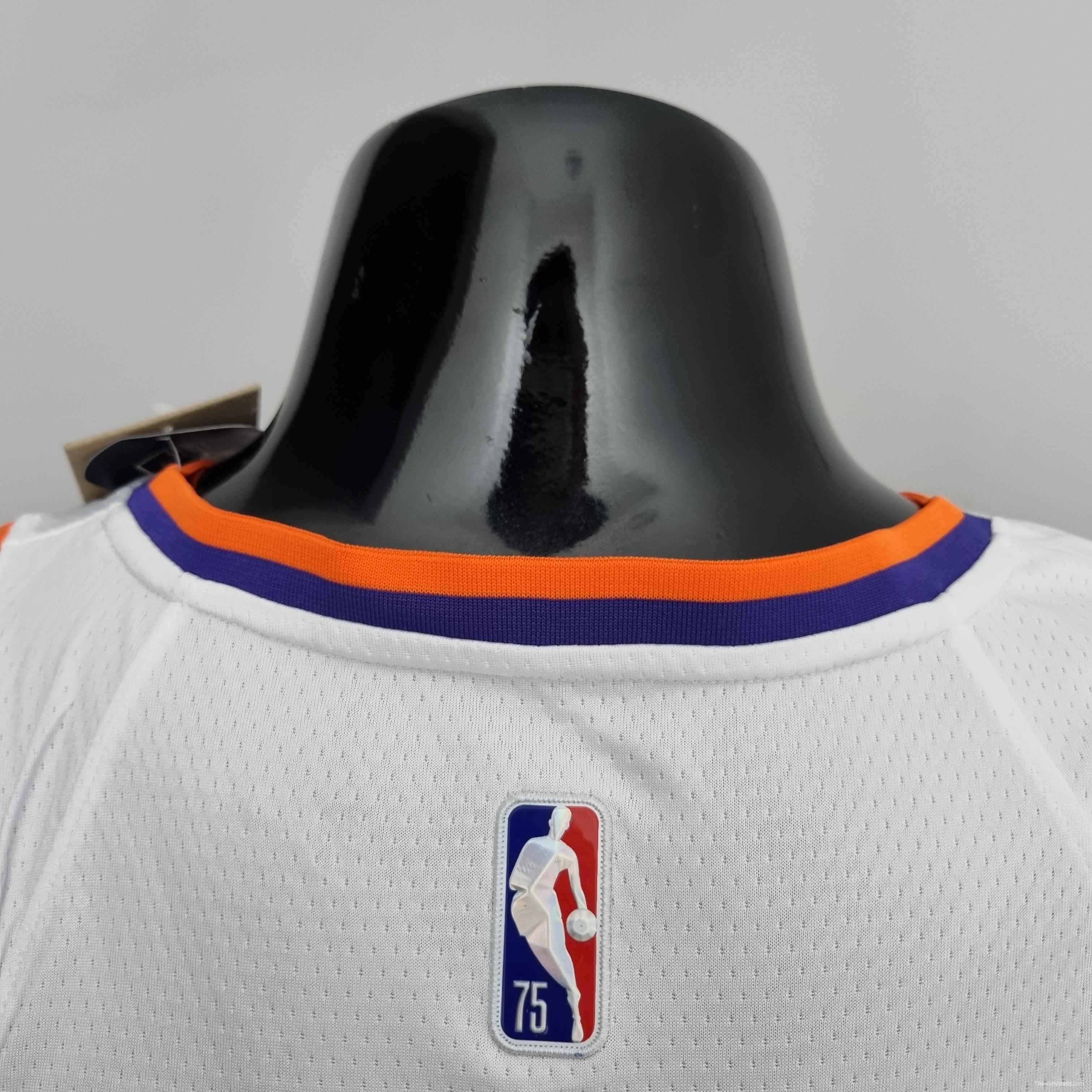 75th Anniversary Nash #13 Phoenix Suns White NBA Jersey