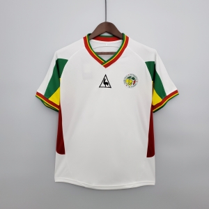 Retro 2002 Senegal white Soccer Jersey