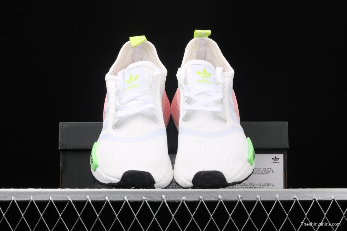 Adidas NMD R1 Boost FX0106's new really hot casual running shoes