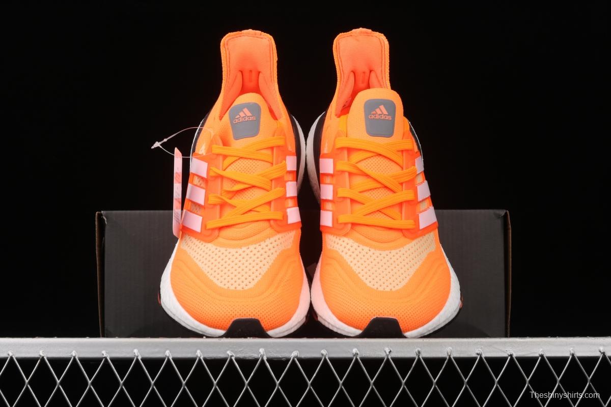 Adidas Ultra Boost 21 Consortium FZ1920 Das new 7.0 thick-soled popcorn running shoes