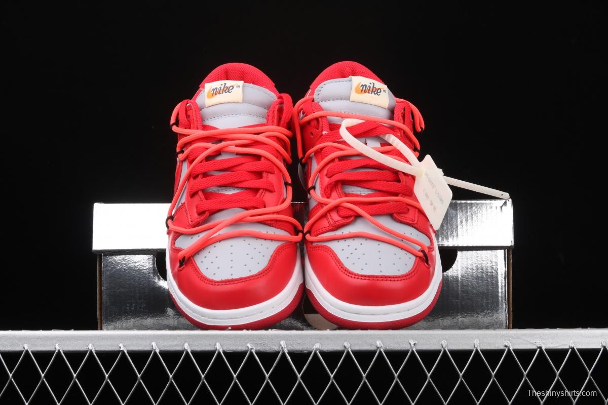 OFF-White x Futura x DUNK OW joint name board shoes CT0856-600