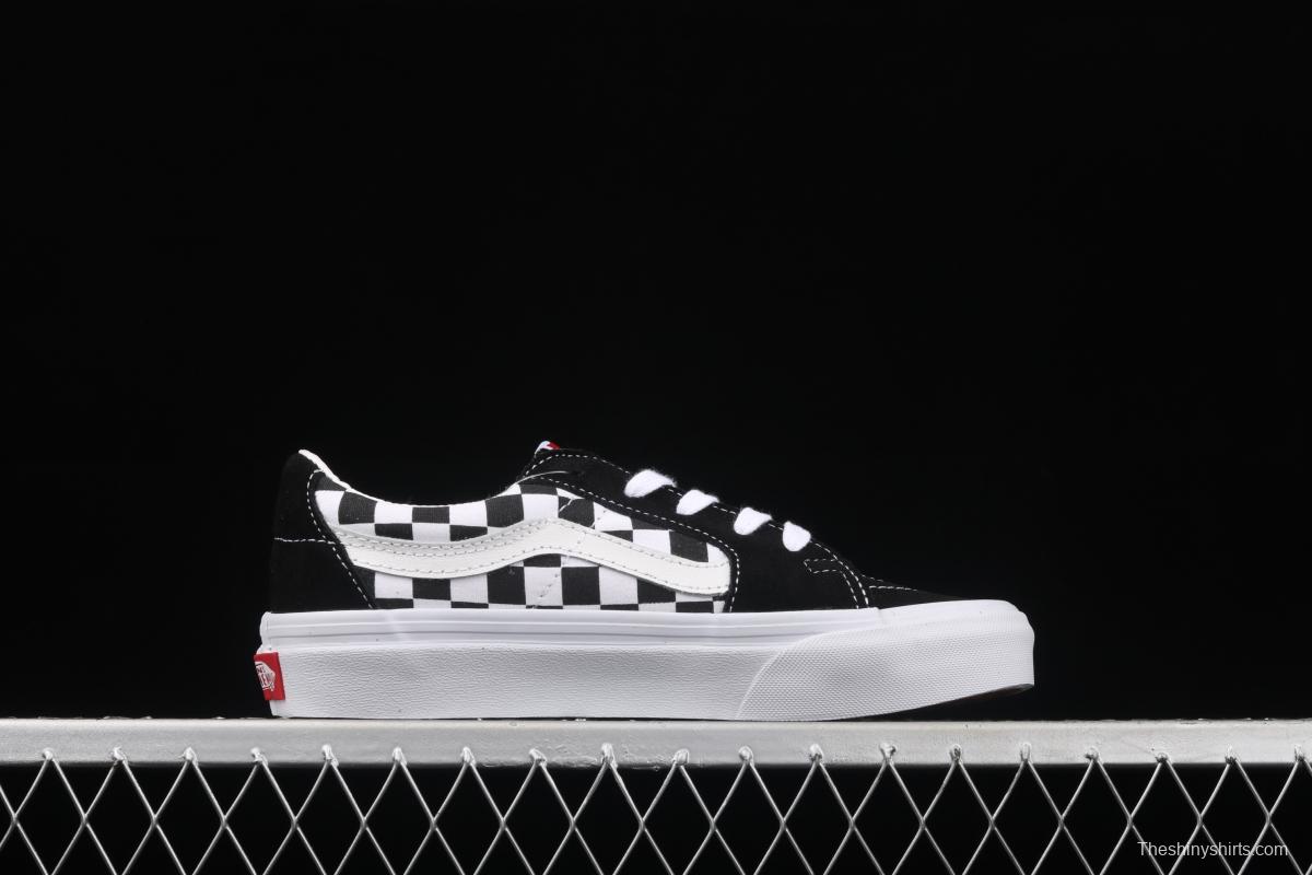 Vans Sk8-Low classic checkerboard low-top casual board shoes VN0A4UUK4W7 canvas shoes