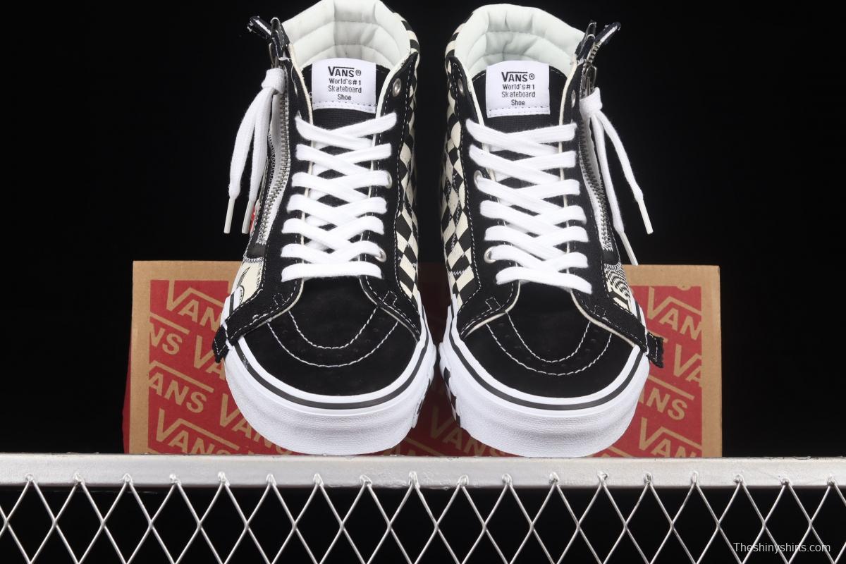 Vans Vault Sk8-Hi Reissue Ca deconstructionism high-top canvas vulcanized shoes VN0A3WM16HJ