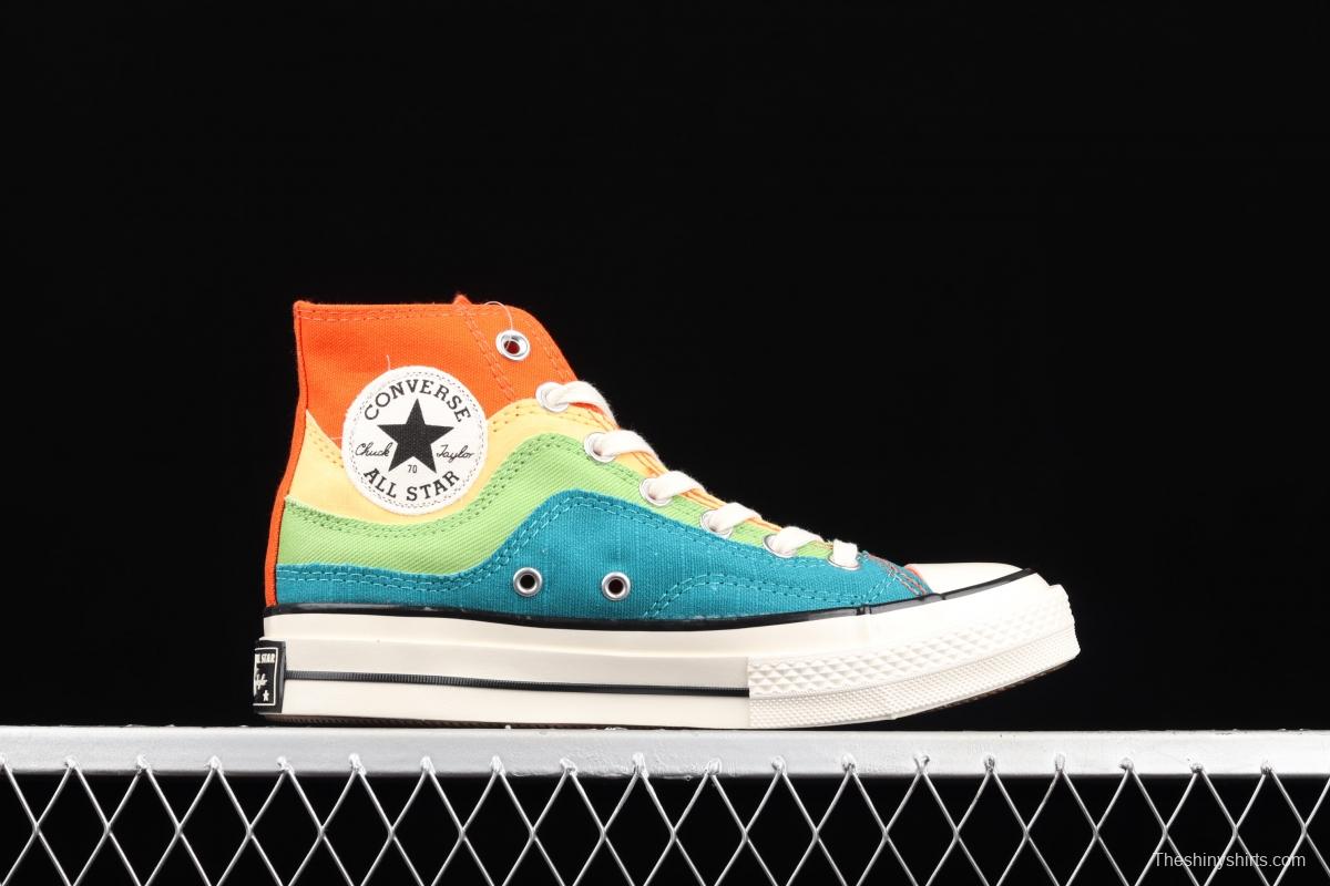 Converse Chuck 70 2021 new Samsung standard splicing color high upper canvas shoes 170836C