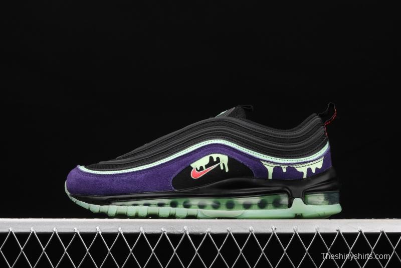 NIKE Air Max 97 Halloween theme bullet air cushion running shoes DC1500-001