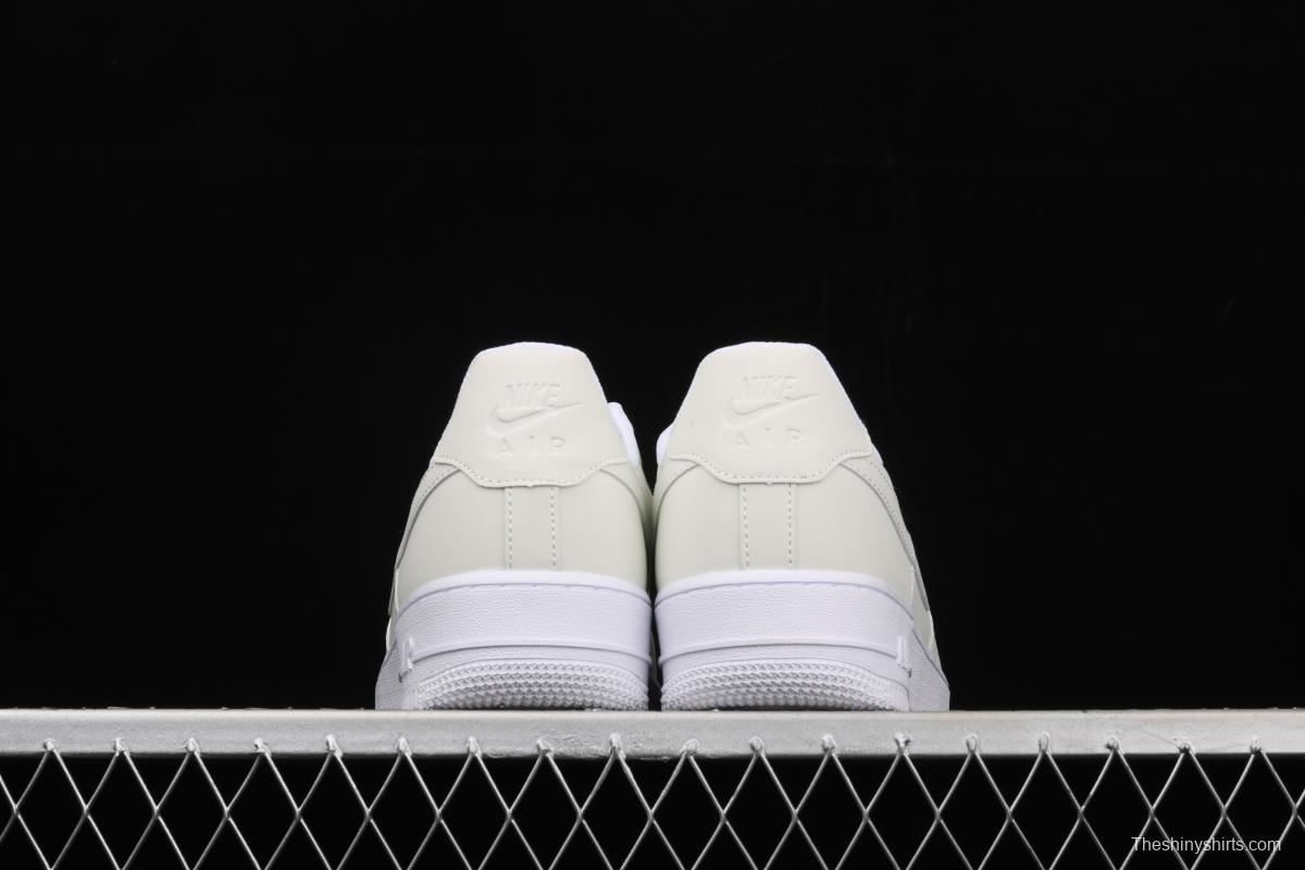 NIKE Air Force 1 Reflective Pearl White 3M reflective low-top casual board shoes DC2062-100