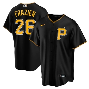 Men's Adam Frazier Black Alternate 2020 Player Team Jersey