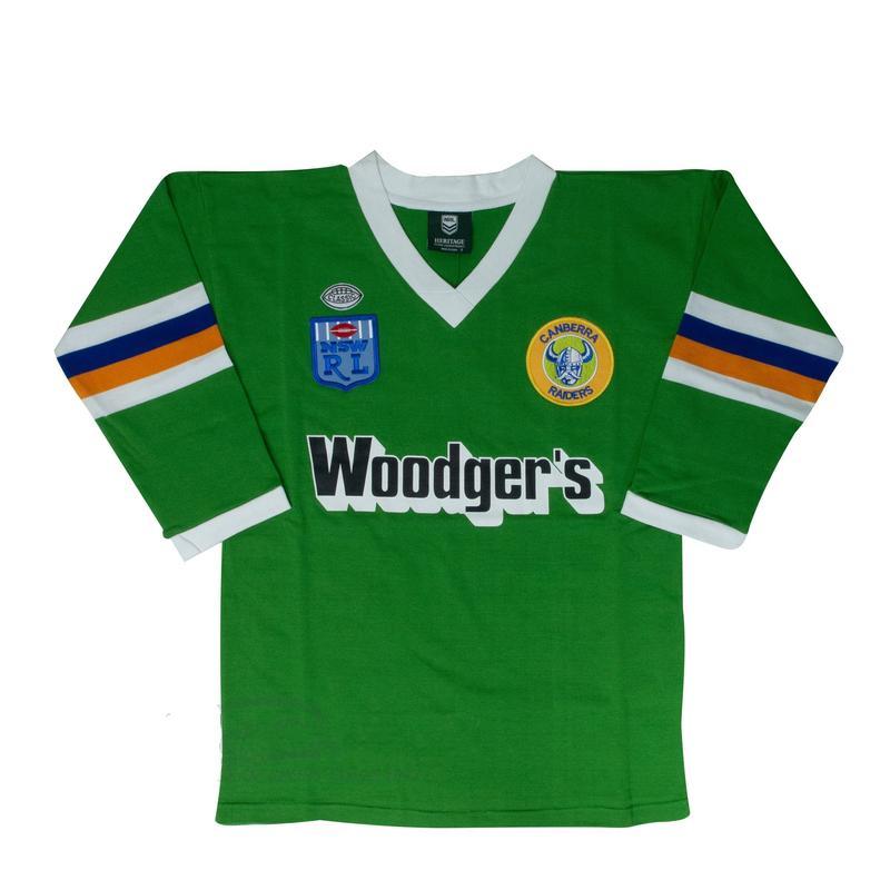 Canberra Raiders 1989 Adult Retro Rugby Jersey