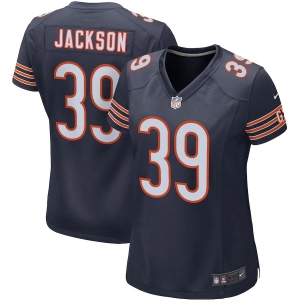 Women's Eddie Jackson Navy Player Limited Team Jersey