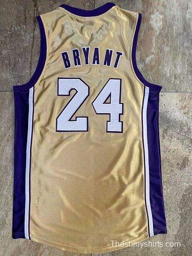 Men's Kobe Bryant Golden Retro Classic Team Jersey