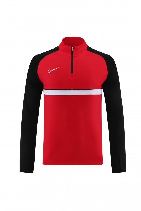 2023 NIKE Red Half Zipper Jacket +Pants