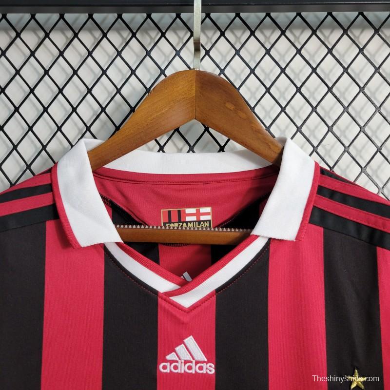 Retro 2009-10 AC Milan Home Jersey