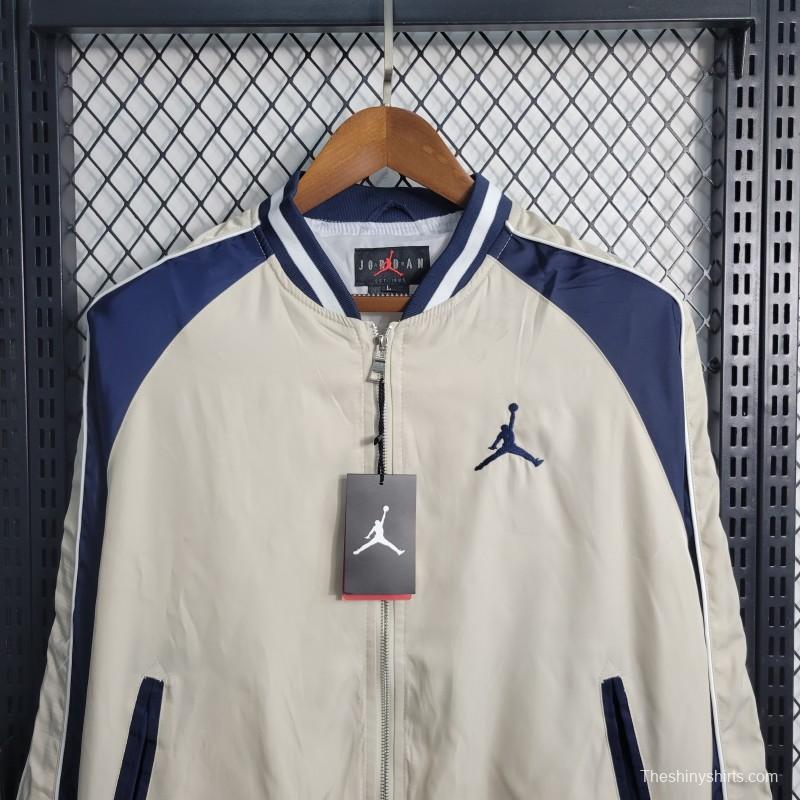 2023 Jordan Beige Zipper Jacket