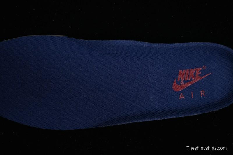 Nike Air Force 1 '07 Low Custom Casual Sneakers "Joker Red" with Full-Length Hexagonal Air Cushion - XL2402-333