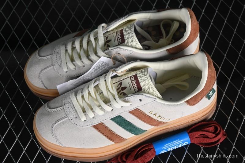 Adidas Originals Gazelle Bold IG3685 Low-Top Sneakers with Thick Sole for Casual Wear Anti-Slip and Durable - IG3685