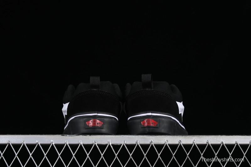 Vans Classics Knu Skool Retro Skate Shoes with Thickened Tongue and Oversized Toe - VN0009QCB9P