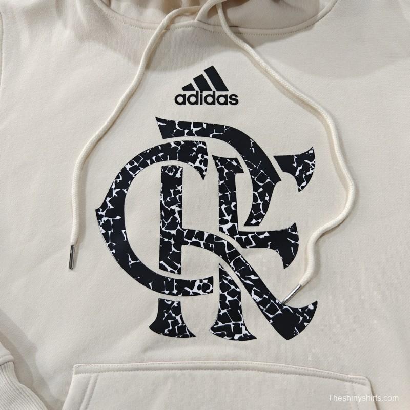 24/25 Flamengo Beige/Grey/White/Navy/Black Hoodie