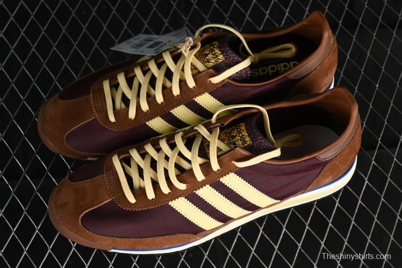 Adidas Originals SL 72 Retro Running Shoes with Ecotex Tongue and EVA Midsole - IE3425