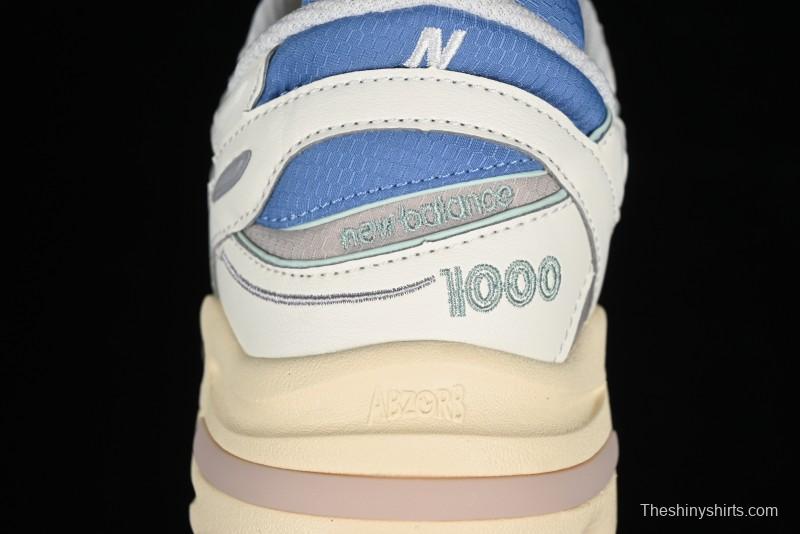 New Balance 1000 Series Retro Dad Style Low-Top Casual Running Shoes - M1000WA