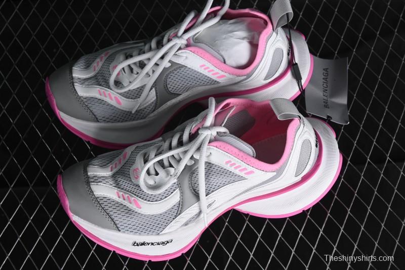 Balenciaga Circuit Lightweight Distressed Print Round Toe Fashion Casual Sneakers - WFLGY1950