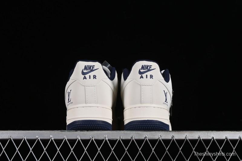 Nike Air Force 1 '07 Low LV Collaboration - Off White Double Swoosh Casual Sneakers - XZ6188-002