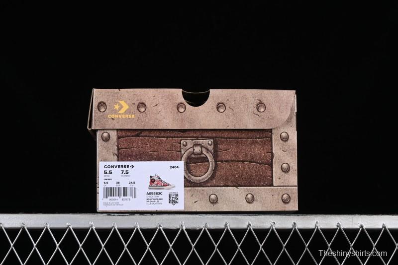 Converse Chuck Taylor High Top Casual Sneakers with Dungeons & Dragons 50th Anniversary Collaboration Design - A09883C