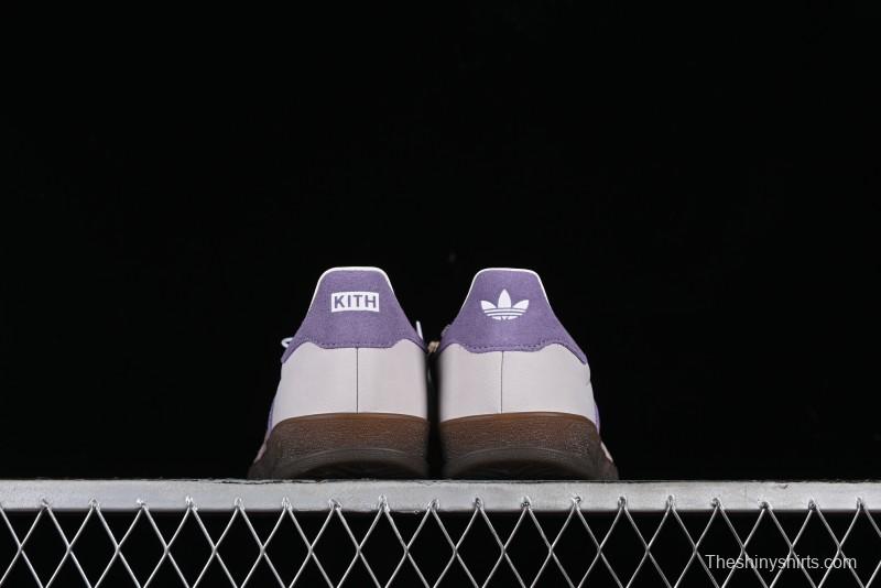 Adidas Originals Gazelle Indoor Kith Retro Casual Slip-Resistant Wear-Resistant Low-Top Sneakers - IH0120