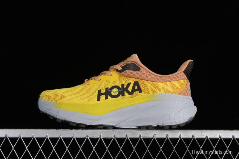 Hoka One One Challenger ATR 7 Low Trail Running Shoes with Enhanced Cushioning and Breathable Mesh - 1134497 PFGY