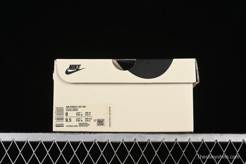 Nike Undefeated Air Force 1'07 Low Casual Sneakers with Custom Leather and Reflective Details - UT2023-206