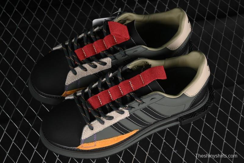 Adidas Originals Campus Mfx Reboot Low-Top Casual Shoes with Die-Cut Design and Anti-Slip Sole - GX1360