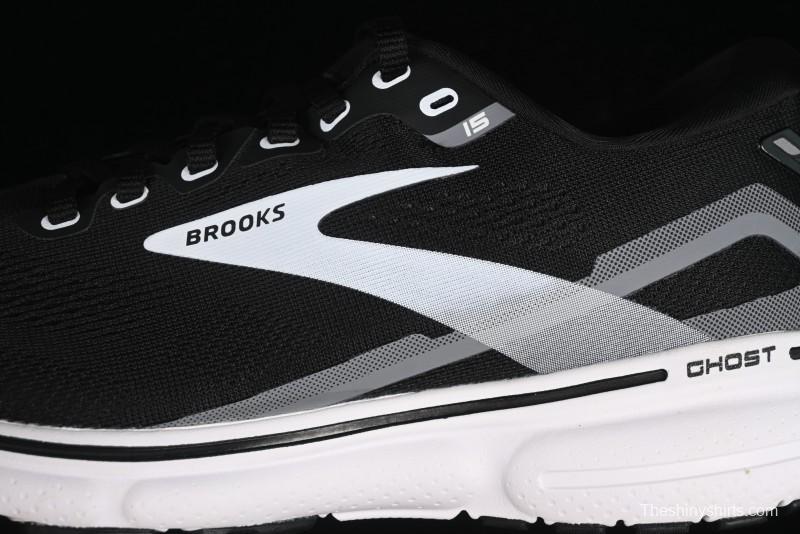 Brooks Ghost 15 Running Shoes with DNA LOFT V2 Cushioning and Breathable Air Mesh - 1103931D012