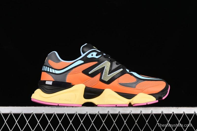 Joe Freshgoods x New Balance 9060 Retro Casual Running Sneakers with ABZORB Cushioning - U9060GB