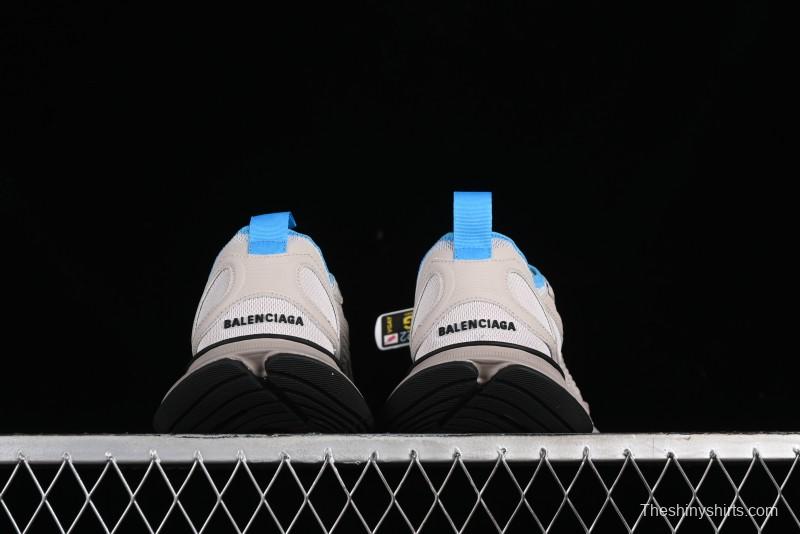 Balenciaga Circuit Lightweight Distressed Print Round Toe Fashion Casual Shoes - WFLGY2240