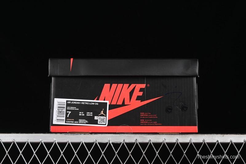 Nike Air Jordan 1 Low OG "Obsidian" Basketball Shoes - CZ0790-400