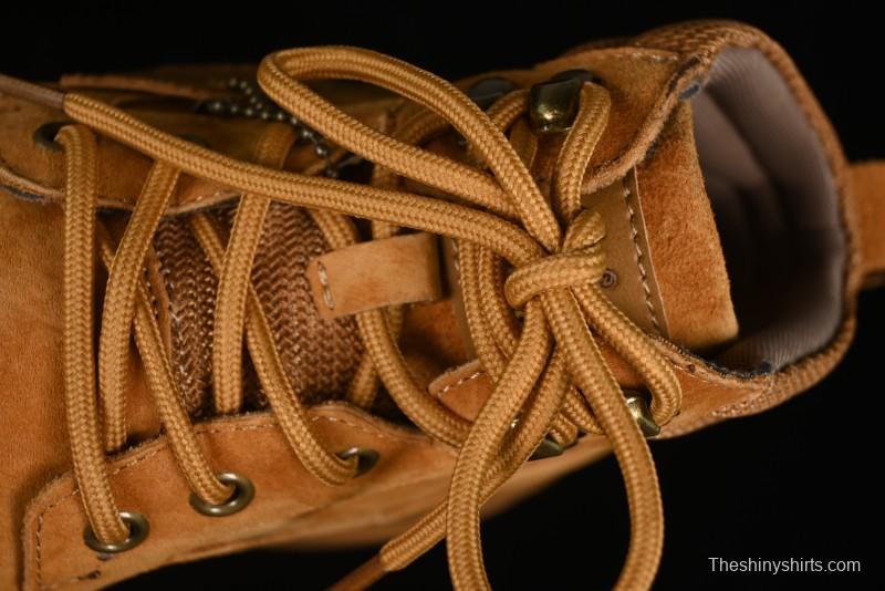 Timberland Outdoor Mid-Top Casual Yellow Boots - TB10088YELLOW