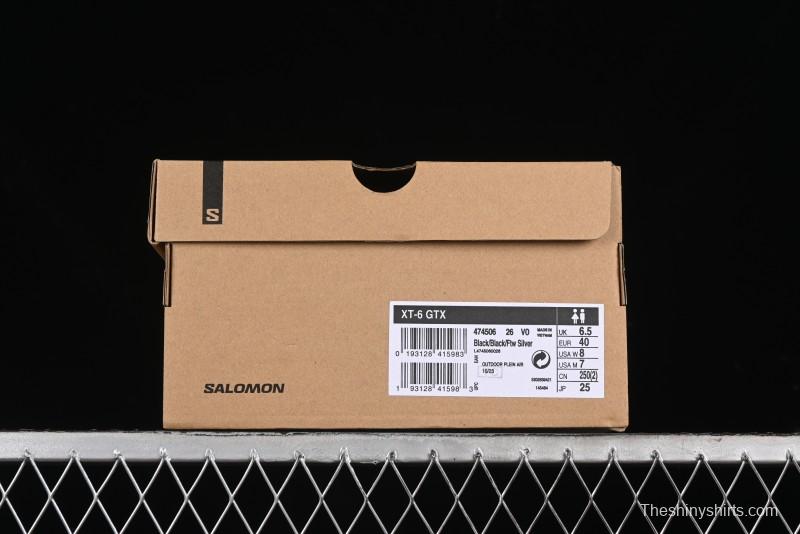 Salomon XT-6 GTX Waterproof Trail Running Shoes - 474506-26