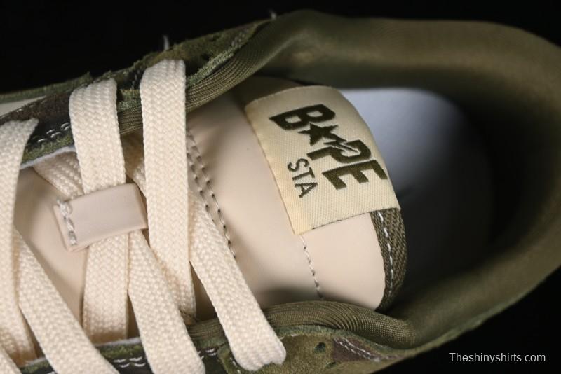 Nike SB Dunk Low Bape Collaboration - Jungle Camouflage Anniversary Custom Low-Top Casual Skate Shoes - CH6336-230