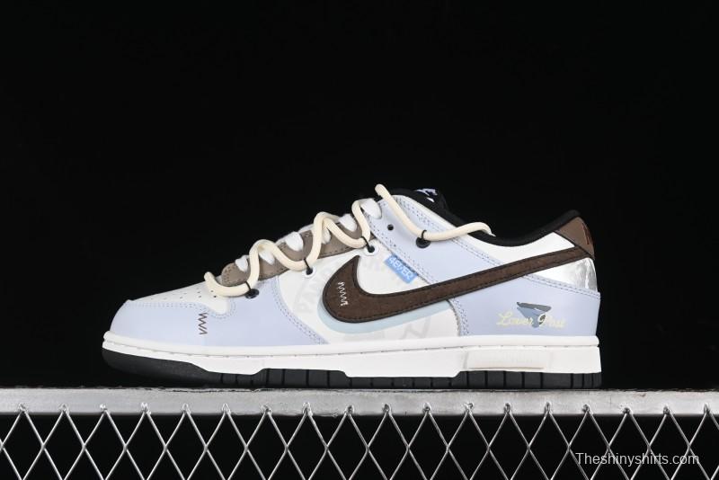 Nike Dunk Low Panda Prank Heartbeat Email SB Low-top Casual Sneakers - DD1391-100