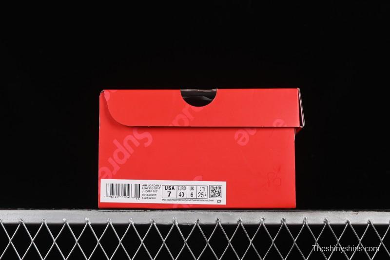 Nike Travis Scott x Fragment Design x Air Jordan 1 Low OG SP AJ1 Supreme Balenciaga Collaboration - JH6088-6