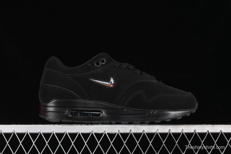 Nike Air Max 1 Retro Running Shoes with Half-Sole Air Cushion - AA0512-001