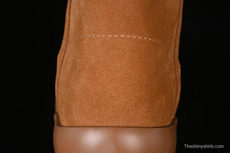 Bottega Veneta Snap Round Toe Slip-On Ankle Snow Boots - 578321