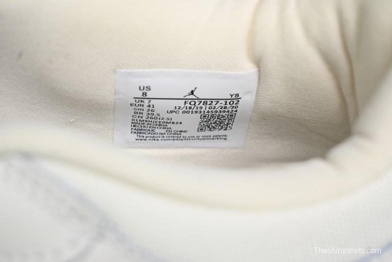 Nike Air Jordan Legacy 312 Low Sneakers with Velcro Strap and Triple Fusion Design - FQ7827-102