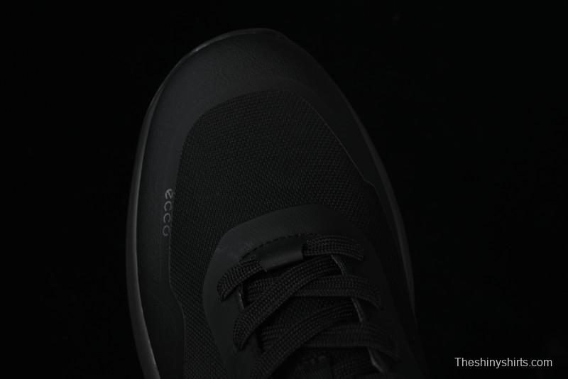 ECCO DRIVE Series Outdoor Waterproof Breathable Slip-Resistant Retro Fashion Patchwork Hiking Shoes - 88259401001