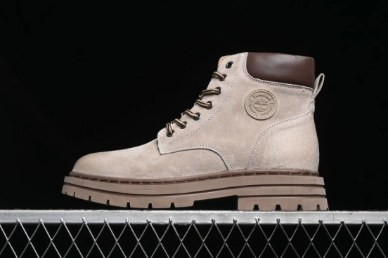 Timberland Classic High Top Outdoor Casual Boots with Premium Suede Leather - A18066TSAND