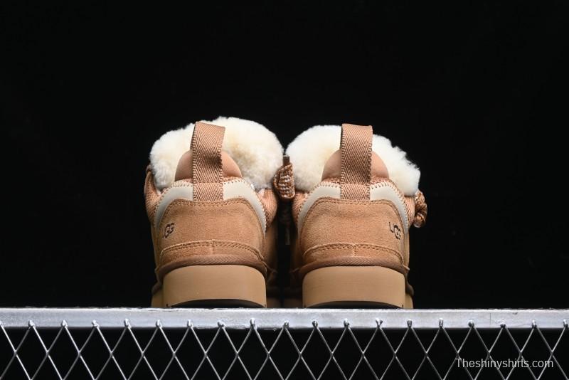 UGG Classic Ultra Mini Mel Dual Color Lace-Up Low-Top Casual Shoes - 1144032