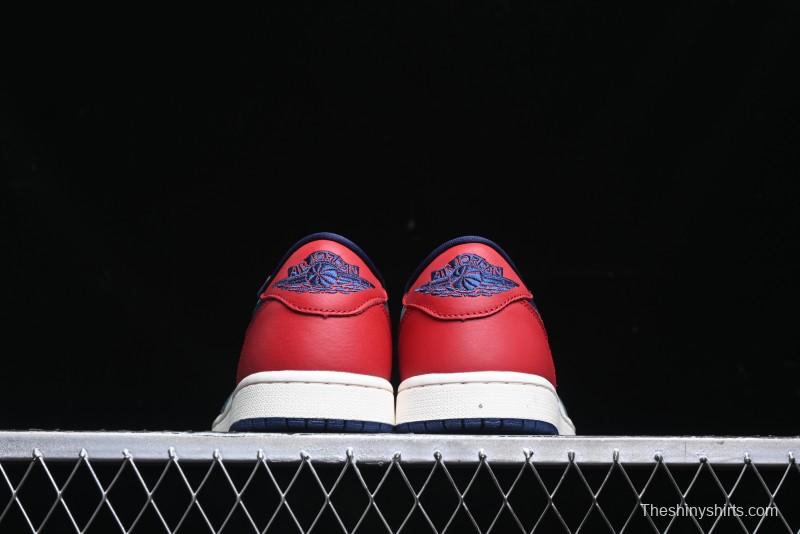 Nike Air Jordan 1 Low OG "Howard University" Casual Sneakers - HQ2993-100