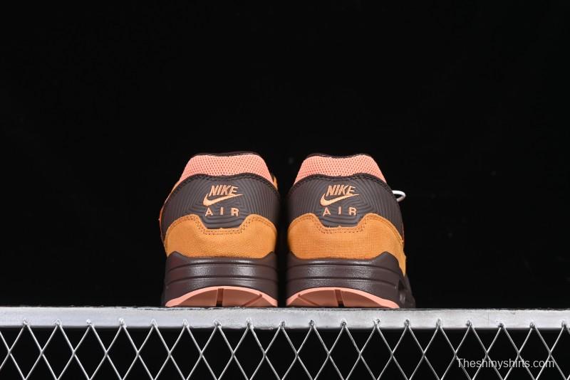 Nike Air Max 1 Retro Running Shoes with Half-Sole Air Cushion - HF7346-200