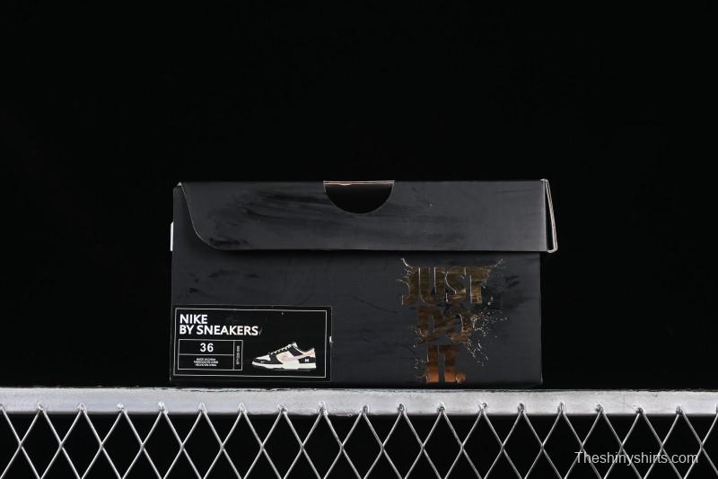 Nike SB Dunk Low Butterfly Bow Black White Pink Low-Top Casual Skate Shoes - BP1220-009