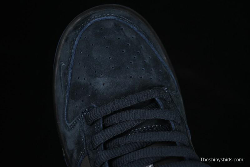 Nike Division Street Dunk Low "Oregon Black" Hidden Colorway Low-Top Casual Sneakers - HV1470-001