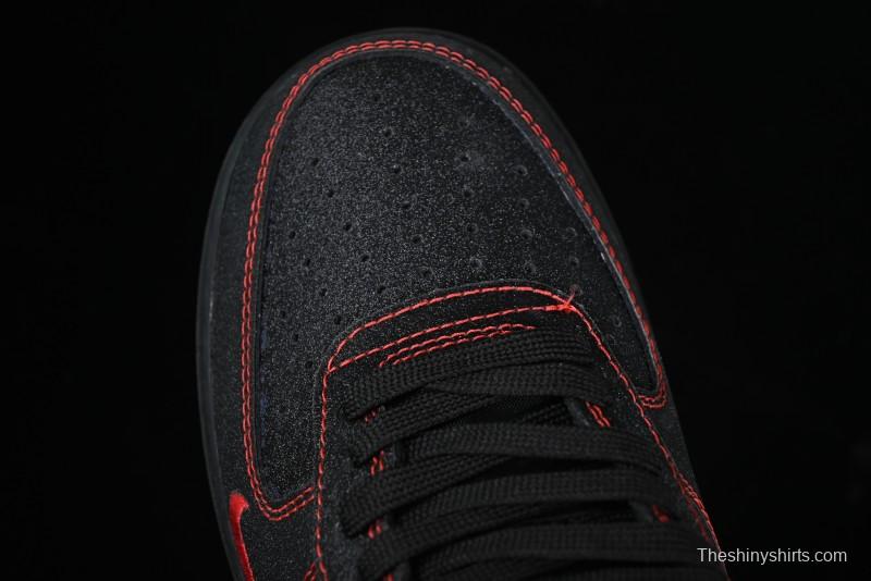 Nike Air Force 1 '07 Low Casual Sneakers in Heartbeat Orange with Full-Length Air Cushion - DF0188-015